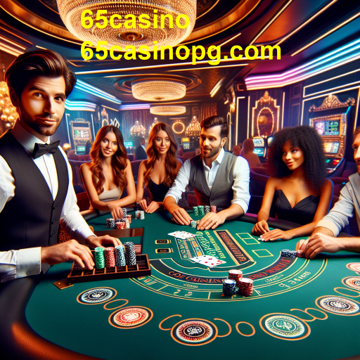 A Emoção do Cassino Ao Vivo no 65casino